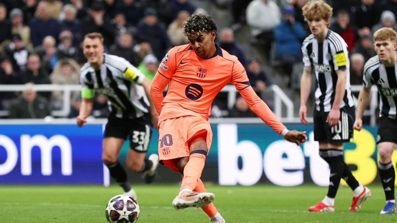 Newcastle 1-1 Barcelona: un penalti sobre la hora acerca a los culés a cuartos de Champions