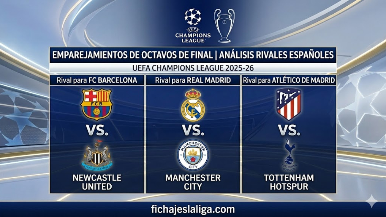 La ruta de Atlético, Barça y Real Madrid hacia la final de Champions
