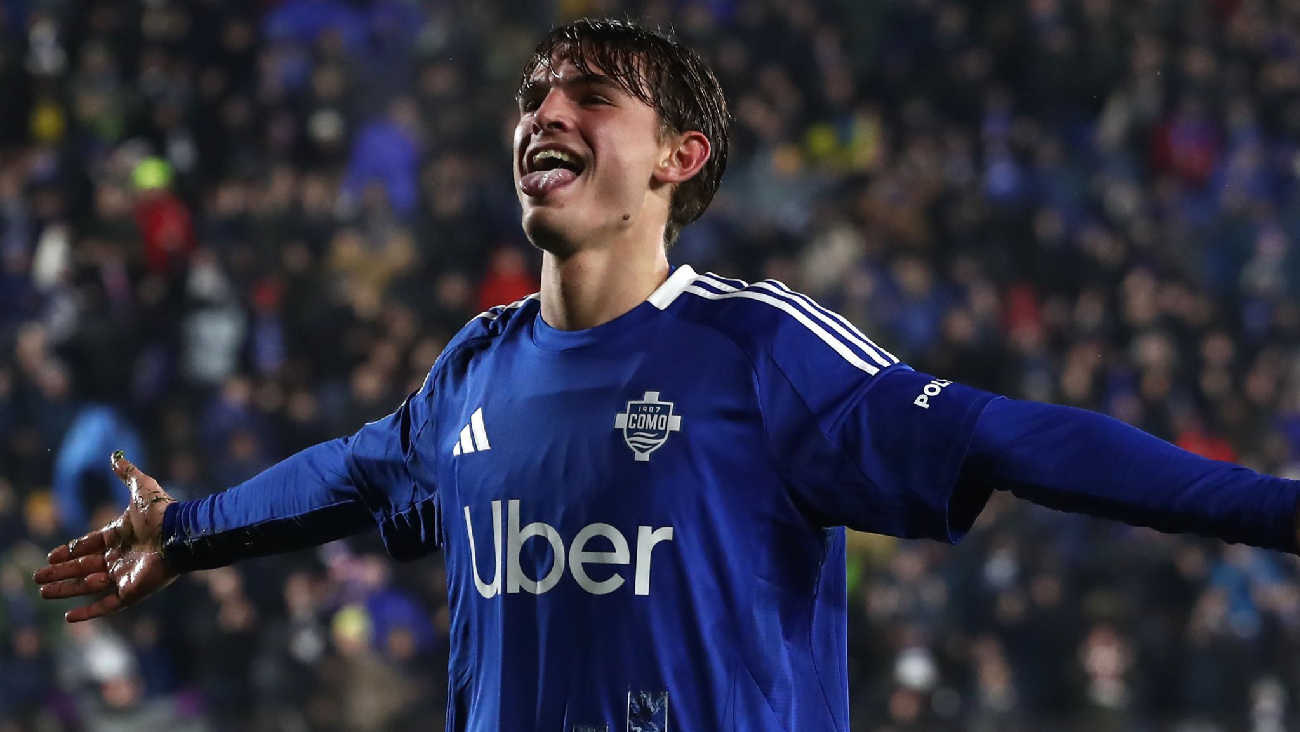 Nico Paz y el Como se acercan a la Champions: el Real Madrid se frota las manos