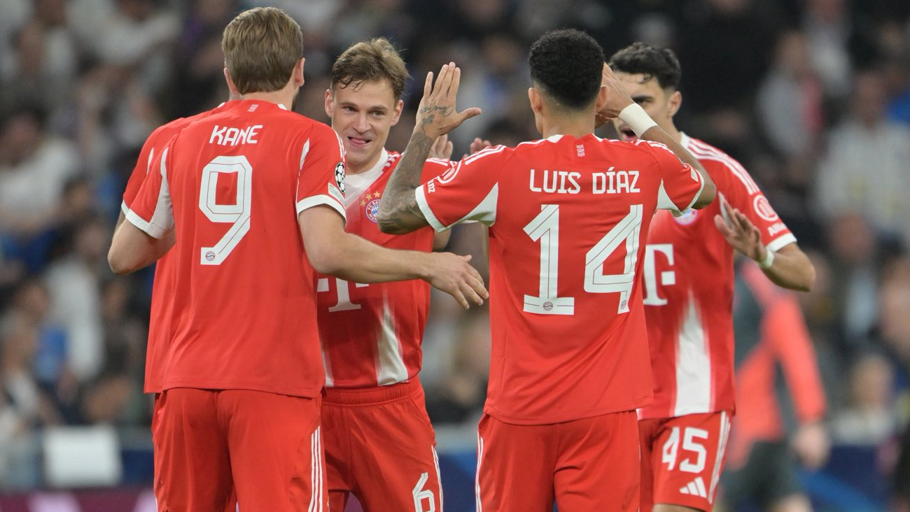 Real Madrid 1-2 Bayern Múnich: Luis Díaz y Harry Kane silencian al Bernabéu