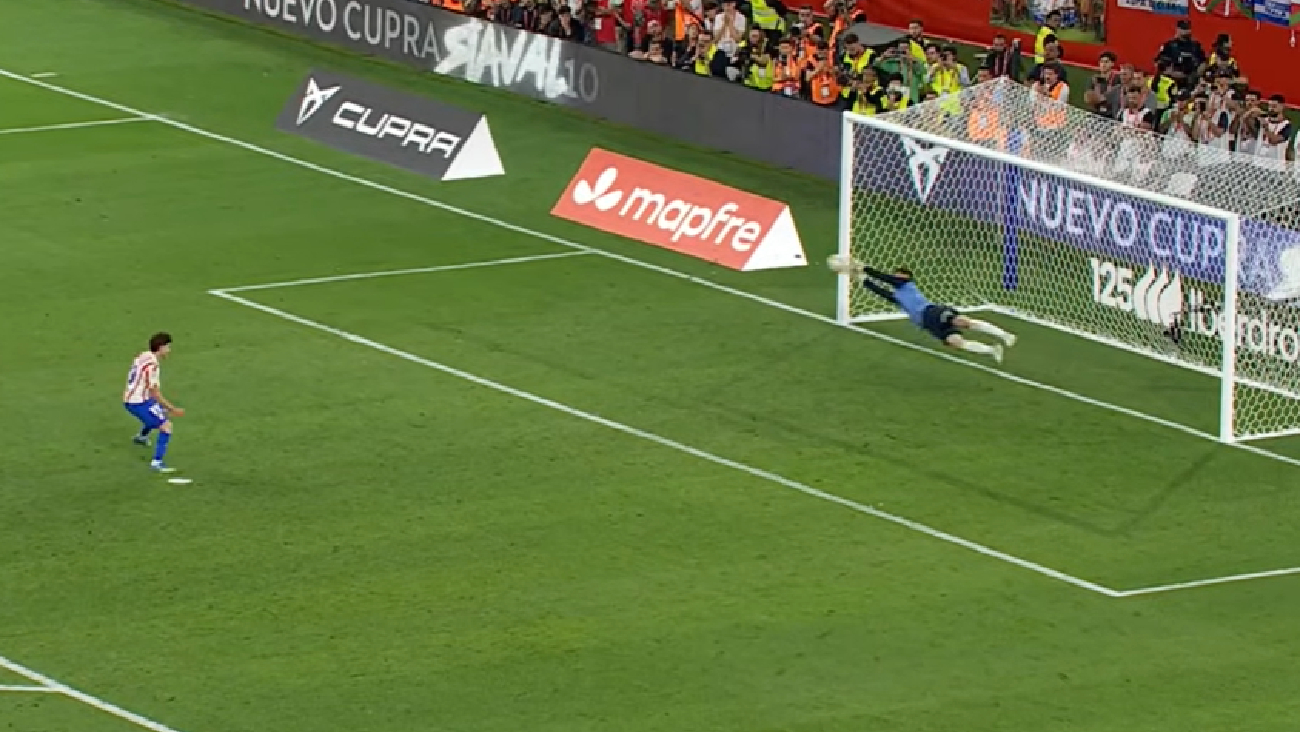 La Real Sociedad se queda con la Copa del Rey ante el Atlético: Unai Marrero, héroe en los penaltis