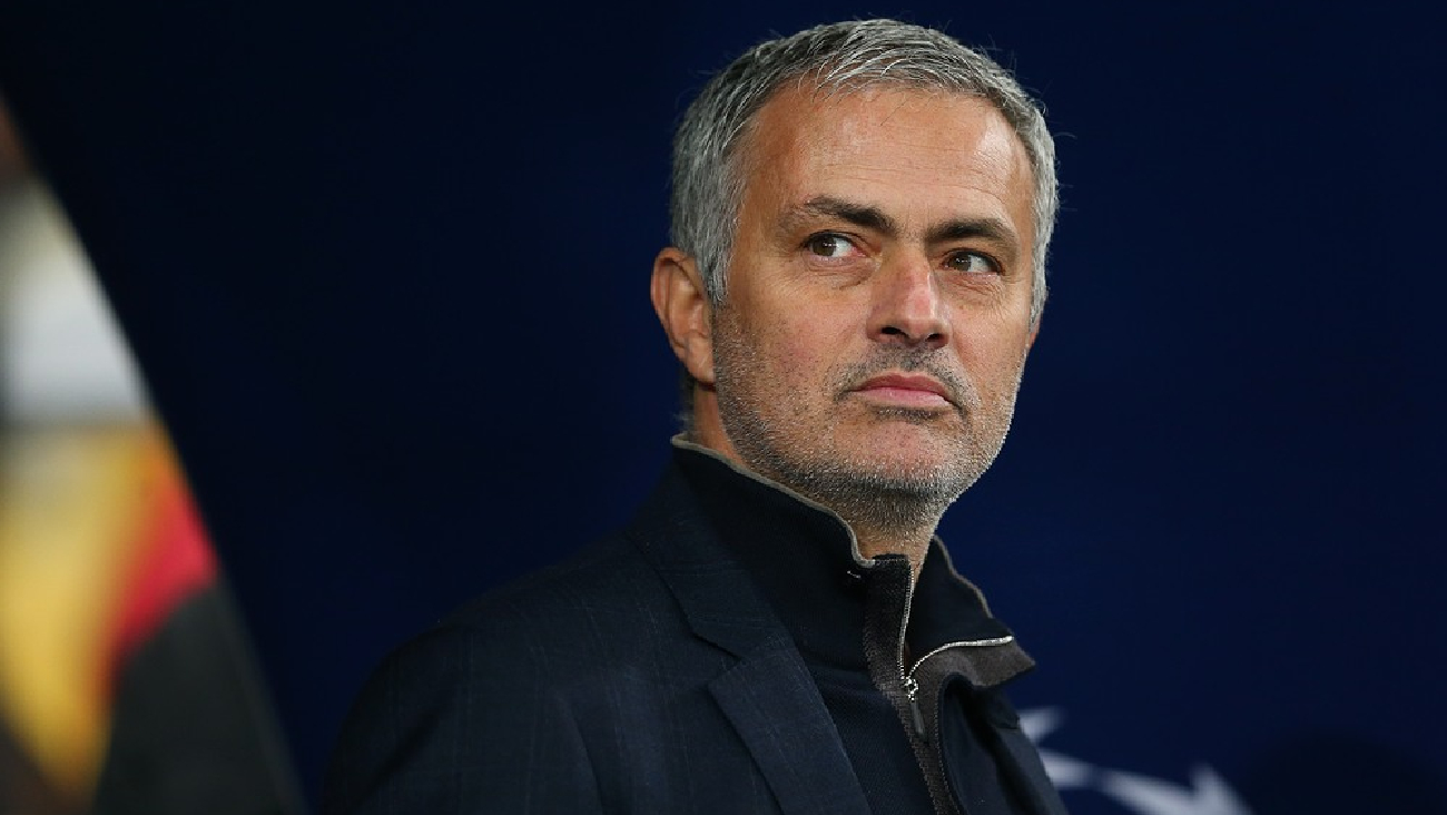 José Mourinho durante un partido de Champios