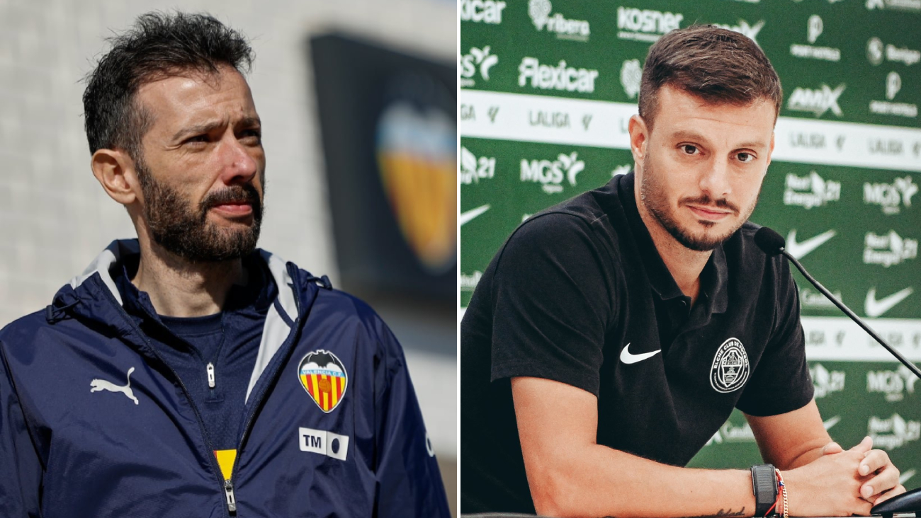 Carlos Corberán y Martín Anselmi, primeros entrenadores en la 'cuerda floja' en LaLiga 26-27