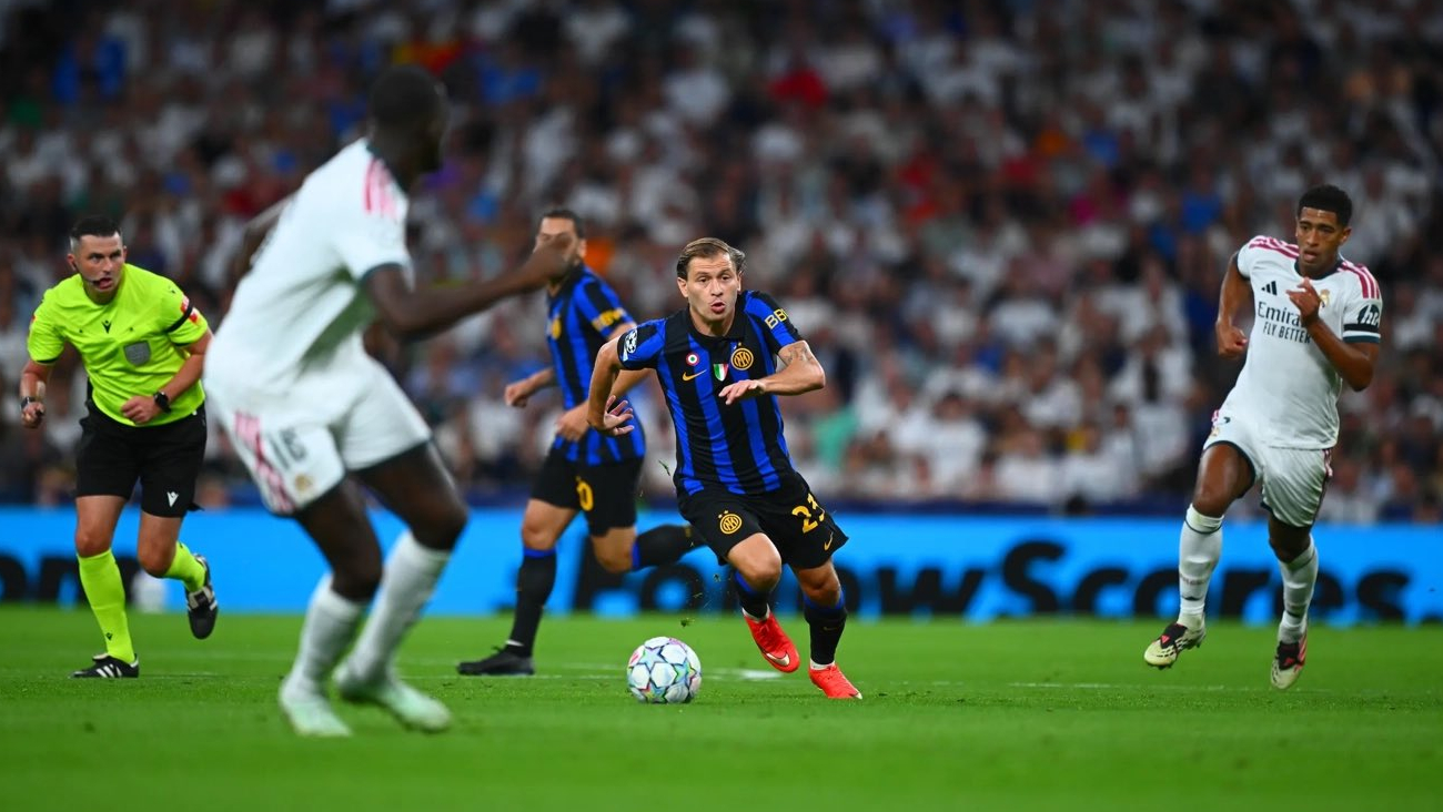 Los errores defensivos del Inter salvan el debut en Champions del Real Madrid (2-1)