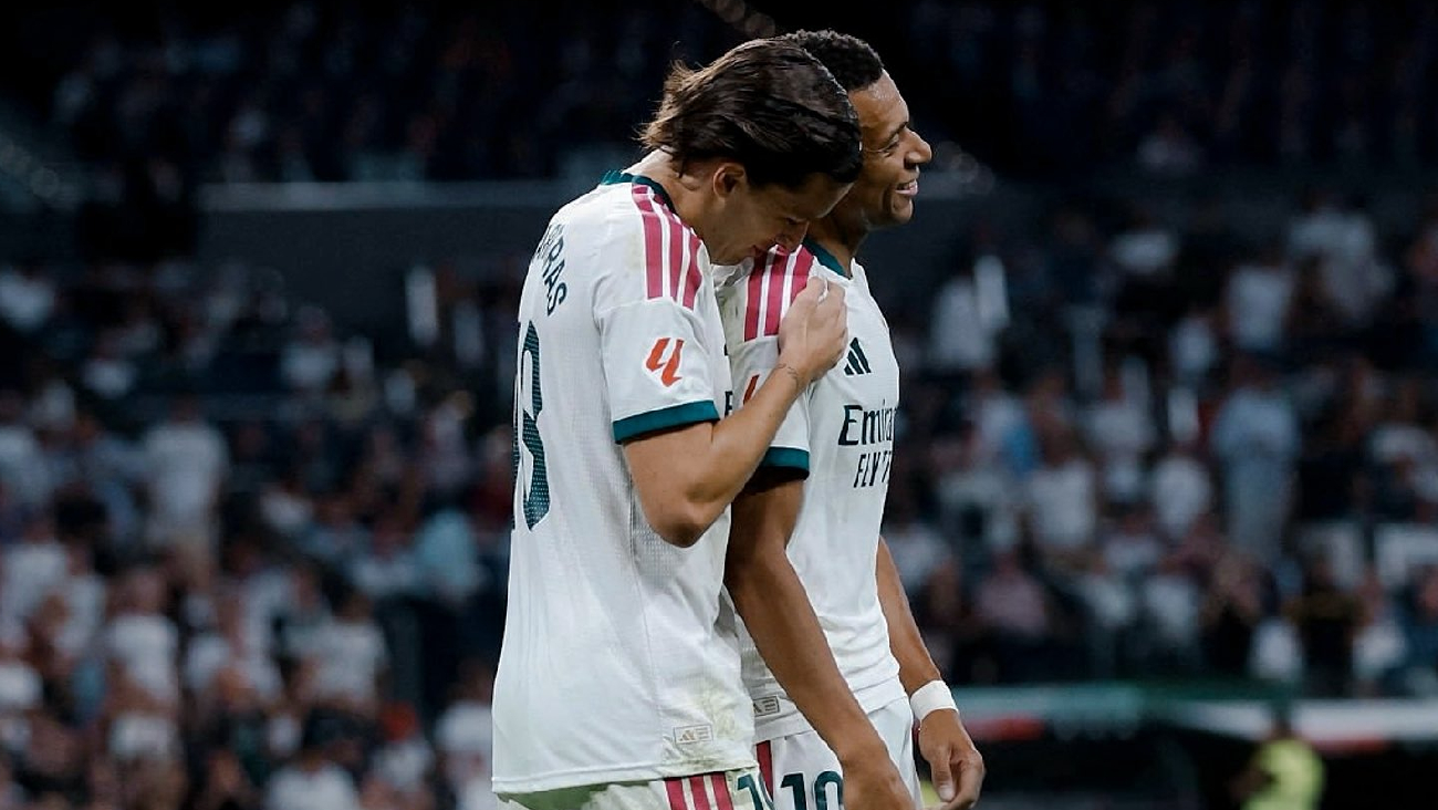El Real Madrid golea al Rayo, pero vuelve a dejar dudas en el Bernabéu (4-1)