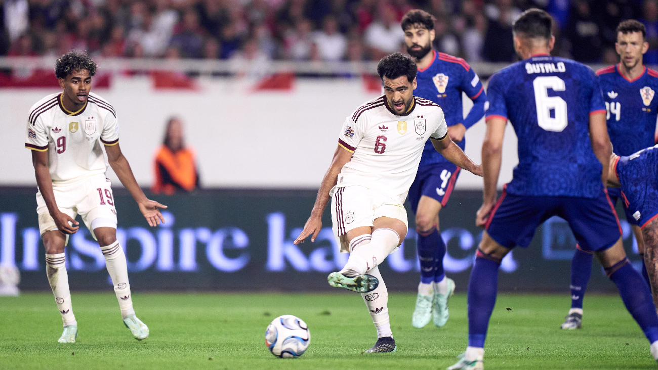 Croacia 1-2 España: un doblete de Mikel Merino mete a La Roja en cuartos de la Nations