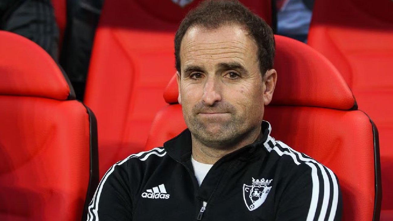 Jagoba Arrasate releva a Luis Ramis en el banquillo del Osasuna